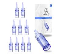 P-Beauty Cosmetic Accessories Dermapen 12 Pins A6 Needle Cartridges Replacement Needle Cartridges for Car Derma Electric Pen Microneedling Suitable for Dermapen A6 Devices Pack of 10 (36 Pins)
