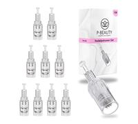 P-Beauty Cosmetic Accessories Dermapen Nano Needle Cartridges Replacement Needle Cartridges for Car Derma Electric Pen Microneedling Thread Closure Thread Slot Pack of 10 (42 Pins)