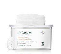 P.CALM Barrier Cycle Daily Sheet Mask Pack 30 Days Korean Moisturising Daily Face Mask for Sensitive Skin Vegan Cruelty Free