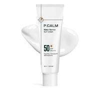 P.CALM Water Barrier Moisturizing Sun Cream SPF50+ PA++++ 50ml - Vegan Calming Moisture Daily Sunscreen, Reef-Safe, Non-greasy Light-Weight