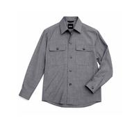 P-Carper-OS-WG-262 Overshirt - male - Hugo - Casual Shirts - Gray - M - Shirts M