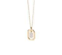 P D PAOLA Necklace CO01-513-U letter B Mini woman