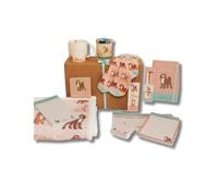 P Dot Wolf Dog Gift Set, Gift Set For Women, Gifts Sets with Dogs, 4 Piece Gift Set, Notebook, Pen, Mug & Coaster, Bumper Gift Set (Cockapoo Gift Set)