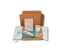 P Dot Wolf Dog Gift Set, Gift Set For Women, Gifts Sets with Dogs, 4 Piece Gift Set, Notebook, Pen, Mug & Coaster, Bumper Gift Set (Frenchie Gift Set)