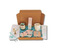 P Dot Wolf Dog Gift Set, Gift Set For Women, Gifts Sets with Dogs, 6 Piece Gift Set, Candle, Socks, Pen, Mug & Coaster, Keyring, Soles & Goals (Frenchie Gift Set)