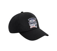 P.E. Teacher Gift, Personalised The Worlds Best P.E. Teacher Gift, Cotton Authentic 5 Panel Cap. (Black)