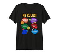 P.E. Teacher Physical Education Rules School Gym Men Women Premium T-Shirt