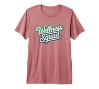 P.E Team Wellness Squad Yoga Legend Fitness Club Focus Mom Premium T-Shirt