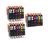 P-Gi-425 CLi-426 P-GI-425XL CLI-426XL, Compatible with Canon | IP4840 IP4940 IX6540 MG5140 MG5240 MG5340 MG6140 MG6240 MG8140 MG8240 MX714 MX884 MX894(6Color 3set)