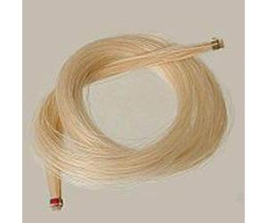 P & H Cello Bowhair Hank, Natural, 1/8 Size