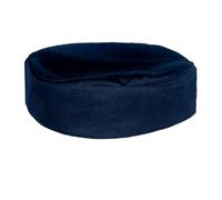P-H Chef Hat Round Style S to L UK Chef Uniform Headwear Round Hat (UK, Alpha, S, Navy)