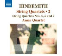 P. Hindemith - String Quartets Nos 5 & 6 & 7 [New CD]