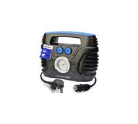 P.I. Auto Store - Tyre Pump - 240v Car Tyre Inflator (Mains) OR 12V DC Tyre Compressor (vehicle) Dual Electric Powered - Top Car Accessories for Men