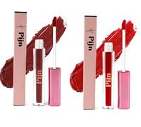P..i..jn Powder Liquid Sindoor (2 in 1 Formula) COMBO RED & MAROON SHADES nriched with Kesar Chandan Smudge-Proof & Water-Resistant Long-Lasting, Quick Drying & Irritation-Free Rich Pigmentation Nat