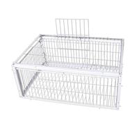 P Igeon Cage, Bird Trap Cage, Automatic Escape-Proof p igeon Trap, Sturdy Easy-Clean Structure, Humane Catch Solution, 40x30x26cm, For Sparrows Cockatiels Parrots Budgies Conures Parakeets