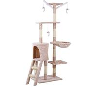 P.J Pet Products CA&T Ultimate Easy Climber Scratch Tree, Beige