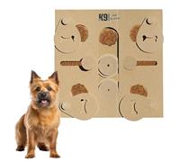 P.J Pet Products K9 IQ Game Cracker For Playful Eating Puzzle Slow Feeder Dog Bowl For Mental Health & Training Interactive Dog Toys For Dog's Food Recyclable Dog Treat Dispenser Toy For Puppies