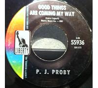 P.J. Proby 45 RPM Good Things Are Coming My Way / Niki Hoeky