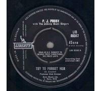 P.J. Proby - Try To Forget Her - P.J. Proby 7" 45