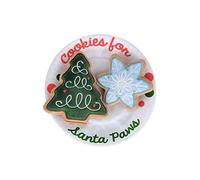 P.L.A.Y. Merry Woofmas Cookie Plate Plush Dog Toy - Holiday-Themed, Durable & Eco-Friendly Pet Toy with Double-Layered Fabric, Recycled Fill - Machine Washable & Dryer Safe Christmas Dog toy
