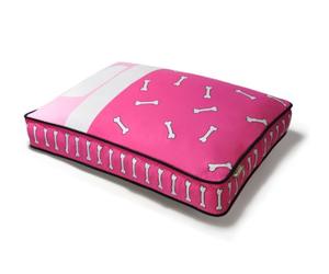 P.L.A.Y. (Pet Lifestyle And You) Rectangular Bed - Tuck Me In - Pink - S