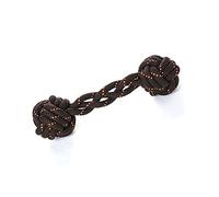 P.L.A.Y. (Pet Lifestyle And You) Scout & About Rope Barbell Toy, Large