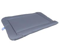 P&L Country Dog Heavy Duty Waterproof Rectangular Cushion Pad Dog Beds. (Grey, XL)