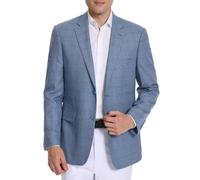 P&L Men's Sporty Jacket with Two Buttons | Classic fit stretch blazer for weddings job interviews business travel and daily office wear