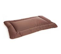 P & L Superior Pet Beds Heavy Duty Waterproof Rectangular Cushion Pad, Large, Brown