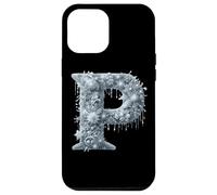 P Letter Winter Wonderland Flora Case for iPhone 12 Pro Max