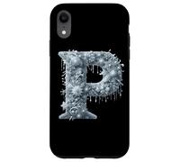 P Letter Winter Wonderland Flora Case for iPhone XR
