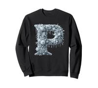 P Letter Winter Wonderland Flora Sweatshirt
