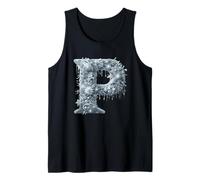 P Letter Winter Wonderland Flora Tank Top