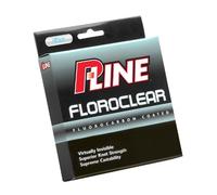 P-Line Floroclear Fluorocarbon-Coated Fishing Line - Virtually Invisible, Low Memory, Long Casting Performance for Freshwater & Saltwater | 5lb-300yds | Clear