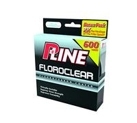 P-Line Floroclear Fluorocarbon Coated Low Memory Copolymer Filler Spool, 4lb-600yd, Clear