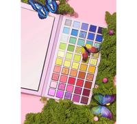 P.Louise AM-PM Palette GENUINE - XL 50-Pan Rainbow Eyeshadow with 10 Color Stories