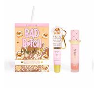 P Louise Bad B Energy Lip Duo, Hydrating Lip Conditioner and Nourishing Lip Oil, Moisturising and Repairing Treatment - Breakfast Range (Cinnamon Roll)