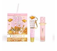 P Louise Bad B Energy Lip Duo, Hydrating Lip Conditioner and Nourishing Lip Oil, Moisturising and Repairing Treatment - Breakfast Range (French Toast)