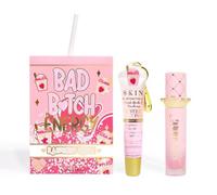 P Louise Bad B Energy Lip Duo Set with Lip Conditioner and Oil, Nourishing Hydration for Dry Lips- Sweets Edition (Birthday Cake)