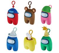 P.M.I. Among Us Clip On Plush Characters 13 cm (S2) (AU7204) - 1 Plush