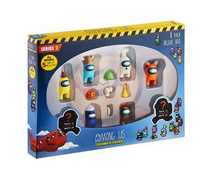 P.M.I. Among Us Crewmate Figures 8 Pack Deluxe Box (S2) - Assortment A
