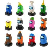 P.M.I. Among Us Crewmate Stampers 2 Pack 4.5 cm (S2) (AU5215), Multi-Coloured