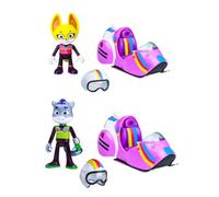 P.M.I. The Creature Cases Multi-Terrain Motorcycle - Water Vehicle Mystery Assortment | 1 of 2 Aquatic Bikes Sent at Random | Official Licensed Collectible by PMI Toys