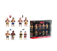 P.M.I. UFC 2.5-Inch Collectible Figures 8-Pack Deluxe Box - Includes 8 Fighters with Accessories, Realistic Poses, and Officially Licensed UFC Collectibles by