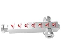 P/N: FS3427SP-3D; 3-Ways,340-2700MHZ, Reactive HIGH Power Splitter,DIN-Female (1)