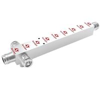 P/N: FS5560SP-4M; 4-Ways, 555-6000MHZ, Reactive HIGH Power Splitter,MINDIN-Female (1)
