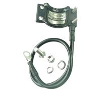 P/N: FSEI-158-1B15, 1-5/8" Universal Compact GROUNDING KIT-1.5M Black Wire (30)