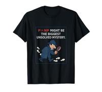 P = NP Biggest Unsolved Mystery Math Humor T-Shirt