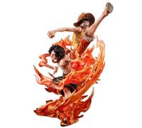 ONE PIECE Luffy & Ace Bond Between Brothers 20th 1/8 Pvc Figure P.O.P. MegaHouse