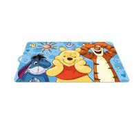 P:os 68936 - Place mat with Colourful Disney Winnie The Pooh Motif, Plastic Place mat for Boys and Girls, Approximately 42 x 29 cm, BPA-Free